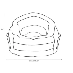 Settle In Kids’ Bean Bag Chair - Pillowfort™ -Cheap Furniture Store GUEST 0122a36e 4378 4f90 8b01 f92abecc69e0