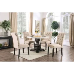 Buckley Round Dining Table White/Black - HOMES: Inside + Out 15 Buckley Round Dining Table White/Black - HOMES: Inside + Out -Cheap Furniture Store GUEST 04e03818 39c9 492b 92d0 6cfdd97dac1c