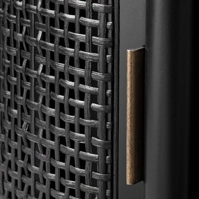 Portola Hills Caned Door Console With Shelves - Threshold™ Designed With Studio McGee 6 Portola Hills Caned Door Console With Shelves - Threshold™ Designed With Studio McGee - Image 4