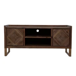 Glacerad Reclaimed Wood Media Console For TVs Upto 50" Brown - Aiden Lane -Cheap Furniture Store GUEST 10577ca1 eece 4bb1 a643 602f18865675