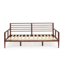 Mid Century Modern Solid Wood Spindle Daybed - Saracina Home -Cheap Furniture Store GUEST 17c092b1 7ce3 4d13 9cf9 8f4d631e115a