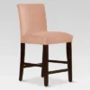 25" Velvet Parsons Counter Height Barstool Wood - Threshold™ -Cheap Furniture Store GUEST 19e5b944 d3af 44f3 81a3 1b933d94db5b