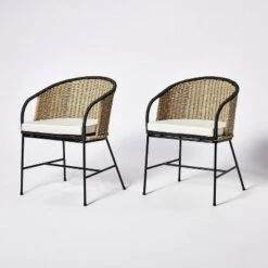 2pc Westcliff Seagrass Dining Chairs - Threshold™ Designed With Studio McGee -Cheap Furniture Store GUEST 1a2c5a36 ead8 4159 ba47 2d514011b1c4