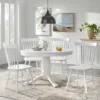 5pc Kale Pedestal Dining Set - White - Buylateral -Cheap Furniture Store GUEST 1cefbf26 2601 441e abef 52f17c41dcb1