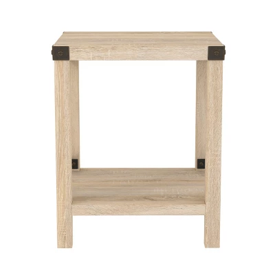 Sophie Rustic Industrial X Frame Side Table - Saracina Home 3 Sophie Rustic Industrial X Frame Side Table - Saracina Home