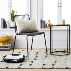 Set Of 2 Sodra Rounded Seat Wire Dining Chair Black - Threshold™ -Cheap Furniture Store GUEST 1f0c0031 cd11 4dd2 b4b3 61162d0e2dff