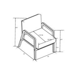 Upholstered Wood Framed Accent Arm Chair - Hearth & Hand™ With Magnolia -Cheap Furniture Store GUEST 20d7cc37 15c5 4d84 9cd3 409177928f58