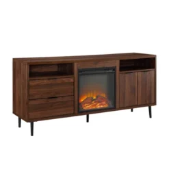 Ronan Modern Storage With Electric Fireplace TV Stand For TVs Up To 65" - Saracina Home -Cheap Furniture Store GUEST 229092b1 976f 4913 8304 23d0e5f7b5c4