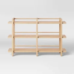 38" Hertford Wide Wood Horizontal Bookcase Brown - Threshold™ -Cheap Furniture Store GUEST 25a1aadd 56c7 448f 8dc4 0052bf4902dd