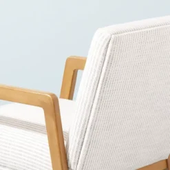 Upholstered Wood Framed Accent Arm Chair - Hearth & Hand™ With Magnolia -Cheap Furniture Store GUEST 2f0e04c0 d86f 4b12 86dd 9cbf776611b6