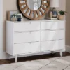 Mid-Century Modern Groove Wood 6 Drawer Dresser - Saracina Home 2 Mid-Century Modern Groove Wood 6 Drawer Dresser - Saracina Home -Cheap Furniture Store GUEST 33d3dfa0 9d51 4006 9c57 eac76d57abaf