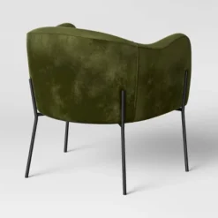 Gladden Rounded Back Anywhere Chair Dark Green - Threshold™ -Cheap Furniture Store GUEST 3626b6f8 9117 453d ba49 abf970c92318