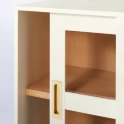 32" Promontory Sliding Glass 2 Door Cabinet - Threshold™ Designed With Studio McGee -Cheap Furniture Store GUEST 398e0eec bec3 45c1 95e7 a8239c467b48