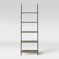 72" Loring 5 Shelf Leaning Bookshelf - Threshold™ -Cheap Furniture Store GUEST 3b2af214 2cb4 4112 aa0d 454af67e18fa