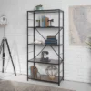 63" 4 Shelf Industrial Transitional Tall Bookshelf - Saracina Home -Cheap Furniture Store GUEST 42e64f0b 65ee 4392 87ff 7f720fd98ee0