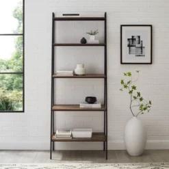 72" Open Storage Ladder Bookshelf - Saracina Home -Cheap Furniture Store GUEST 437777d7 14af 4d29 8fd2 c573cc79556c