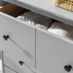 Stiva Classic Mid-Century Modern Horizontal 6 Drawer Dresser - Saracina Home -Cheap Furniture Store GUEST 46803b4c e968 4605 bdde 601ebd27d0e0