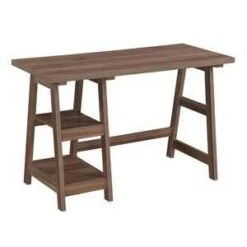 Designs2Go Trestle Desk With Shelves - Breighton Home -Cheap Furniture Store GUEST 46edd10a fbd8 4d2f a81e 7a1e2df4d259