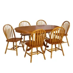 7pc Lancaster Dining Set - Buylateral -Cheap Furniture Store GUEST 4c4f83a9 a04e 4644 8c38 d890feb9a2c7