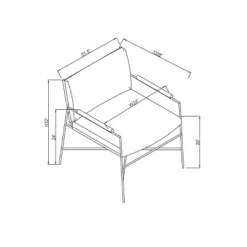 Faux Leather & Metal Accent Chair - Black/Brown - Hearth & Hand™ With Magnolia 15 Faux Leather & Metal Accent Chair - Black/Brown - Hearth & Hand™ With Magnolia -Cheap Furniture Store GUEST 4e635009 68d5 4967 b3d3 447b3cfde562