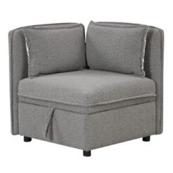 122.8" Minimalist Convertible Modular Sofa, Upholstered Sectional Sofa Couch With 5 Pillows-ModernLuxe -Cheap Furniture Store GUEST 4f5df18d 3a41 40e4 ab5d d5cf1bbfde15