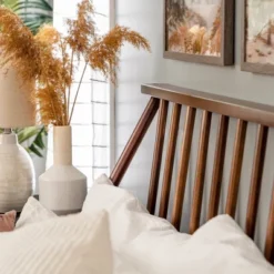 Boho Solid Wood Spindle Platform Bed - Saracina Home -Cheap Furniture Store GUEST 56d06391 618a 4987 81f4 c67d43671300