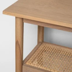 Wood & Cane Console Table - Hearth & Hand™ With Magnolia -Cheap Furniture Store GUEST 580df79e d800 4e4c b250 13352b3669ec