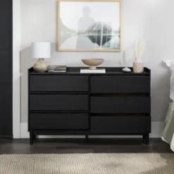 Mid-Century Modern Solid Wood 6 Drawer Double Dresser - Saracina Home 25 Mid-Century Modern Solid Wood 6 Drawer Double Dresser - Saracina Home -Cheap Furniture Store GUEST 6055ff97 4649 4b8d 9ad4 41a92d811076