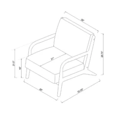 Esters Wood Armchair - Threshold™ 20 Esters Wood Armchair - Threshold™ -Cheap Furniture Store GUEST 671b808a 0f51 4b1b 8bb1 34be7d271a3c