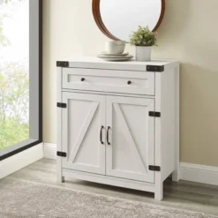Clarabelle Rustic Farmhouse Barn Door Accent Cabinet - Saracina Home -Cheap Furniture Store GUEST 6c103768 a54e 40a3 9506 75e3ec77e2f5