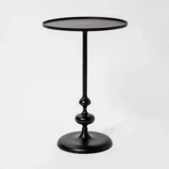 Londonberry Turned Metal Accent Table Black - Threshold™ -Cheap Furniture Store GUEST 78009dd0 dddf 4ac6 a4fc d2665f9d9972