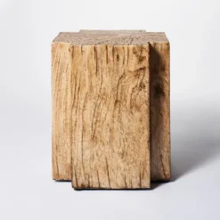 Indoor/Outdoor Faux Concrete Stump Accent Table Brown - Threshold™ Designed With Studio McGee -Cheap Furniture Store GUEST 7b738e19 ff87 4bfd 8d5f 854ed824a5a5