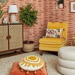 Bencia Slipper Chair Mustard - Opalhouse™ Designed With Jungalow™ -Cheap Furniture Store GUEST 83ff8f64 8468 4fcf a26a d3ef3492ee59