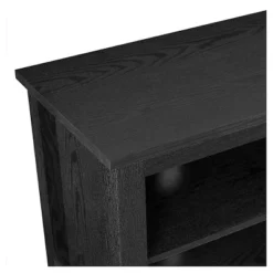 Transitional 6 Cubby Wood Open Storage Wood TV Stand For TVs Up To 80"- Saracina Home -Cheap Furniture Store GUEST 8558ee0a 9225 42d5 a511 7df8f8dfda97