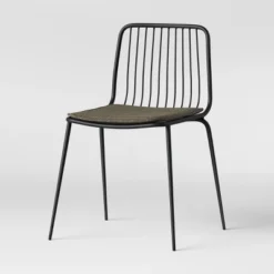 Set Of 2 Sodra Rounded Seat Wire Dining Chair Black - Threshold™ -Cheap Furniture Store GUEST 8effce97 e2dc 4fb7 9099 59ec57f76588