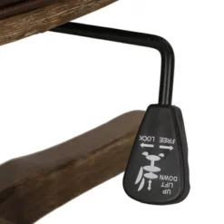 Coulee Contemporary Upholstered Roll Back Swivel Office Chair Dark Brown/Natural - Christopher Knight Home -Cheap Furniture Store GUEST 938a63e5 34a7 4889 a8d5 569f6a83ccb7