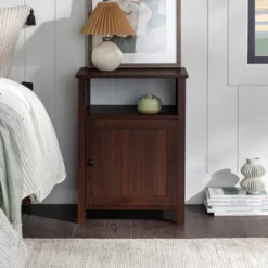 Georgia Single Door Storage Nightstand - Saracina Home -Cheap Furniture Store GUEST 94a76c8d b073 419f 9ead fe23e05656da