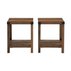 Set Of 2 Sophie Rustic Farmhouse X Frame Side Tables - Saracina Home -Cheap Furniture Store GUEST 97d1aae4 b5cf 4310 ae80 df5ce5fb7d85