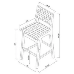 Ceylon Woven And Wood Barstool - Threshold™ -Cheap Furniture Store GUEST 9be68a40 6edf 484a 9f20 888ef67584b7