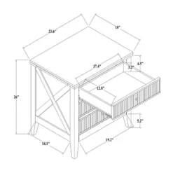 Wrentham Beadboard Farmhouse 3 Drawer Nightstand White - Threshold™ -Cheap Furniture Store GUEST 9d505add fcbd 4de8 a121 292451d6df68