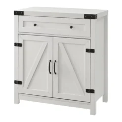 Clarabelle Rustic Farmhouse Barn Door Accent Cabinet - Saracina Home -Cheap Furniture Store GUEST a1139512 2573 4c30 9eb1 fddd79f160e2
