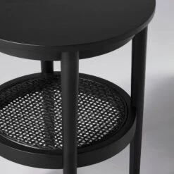 Wood & Cane Round Accent Side Table - Hearth & Hand™ With Magnolia -Cheap Furniture Store GUEST a287ad8b 1eca 4b89 bea4 098554898f62