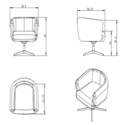 Morpho Swivel Armchair - Threshold™ 18 Morpho Swivel Armchair - Threshold™ -Cheap Furniture Store GUEST a3b3d07e 0d72 4668 abc8 9eef5cda41b8