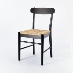 Logan Wood Dining Chair With Woven Seat - Threshold™ Designed With Studio McGee -Cheap Furniture Store GUEST a48fd9e6 3c2f 437a bb66 70671f884474