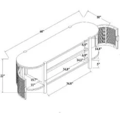 Portola Hills Caned Door TV Stand For TVs Up To 60" - Threshold™ Designed With Studio McGee -Cheap Furniture Store GUEST aba2ea09 33b5 40d8 8eb5 a81996af25bb