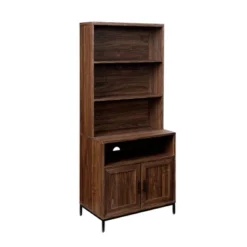 64.12" Orin Modern 2 Door Bookshelf Hutch - Saracina Home -Cheap Furniture Store GUEST abb9fdf6 52c3 48e3 a122 6076cbd1d2d8