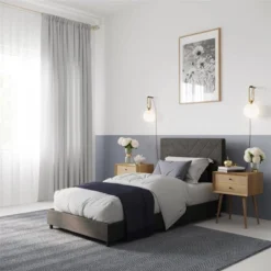 Yanis Upholstered Bed With USB - Room & Joy 14 Yanis Upholstered Bed With USB - Room & Joy -Cheap Furniture Store GUEST abc33062 618f 4faf 8345 322edc2b568e