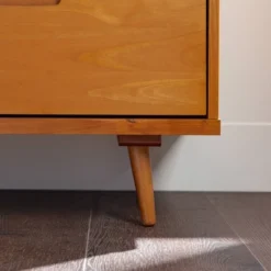 Cara 3 Drawer Mid-Century Modern 3 Drawer TV Stand For TVs Up To 80" - Saracina Home -Cheap Furniture Store GUEST adfc6377 a2f8 4667 b301 db0ca03593e7