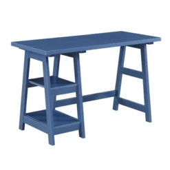 Designs2Go Trestle Desk With Shelves - Breighton Home -Cheap Furniture Store GUEST ae99fa3d b1bb 4f8b adb7 cdefd1a7b494