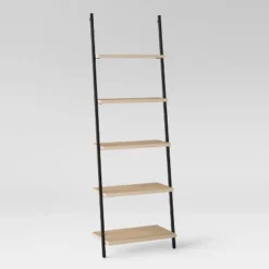 72" Loring 5 Shelf Leaning Bookshelf - Threshold™ -Cheap Furniture Store GUEST b2f506da fcdc 4735 b10b d49aa58dbbd8